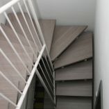 Zwei-Holm-Treppen für Innen